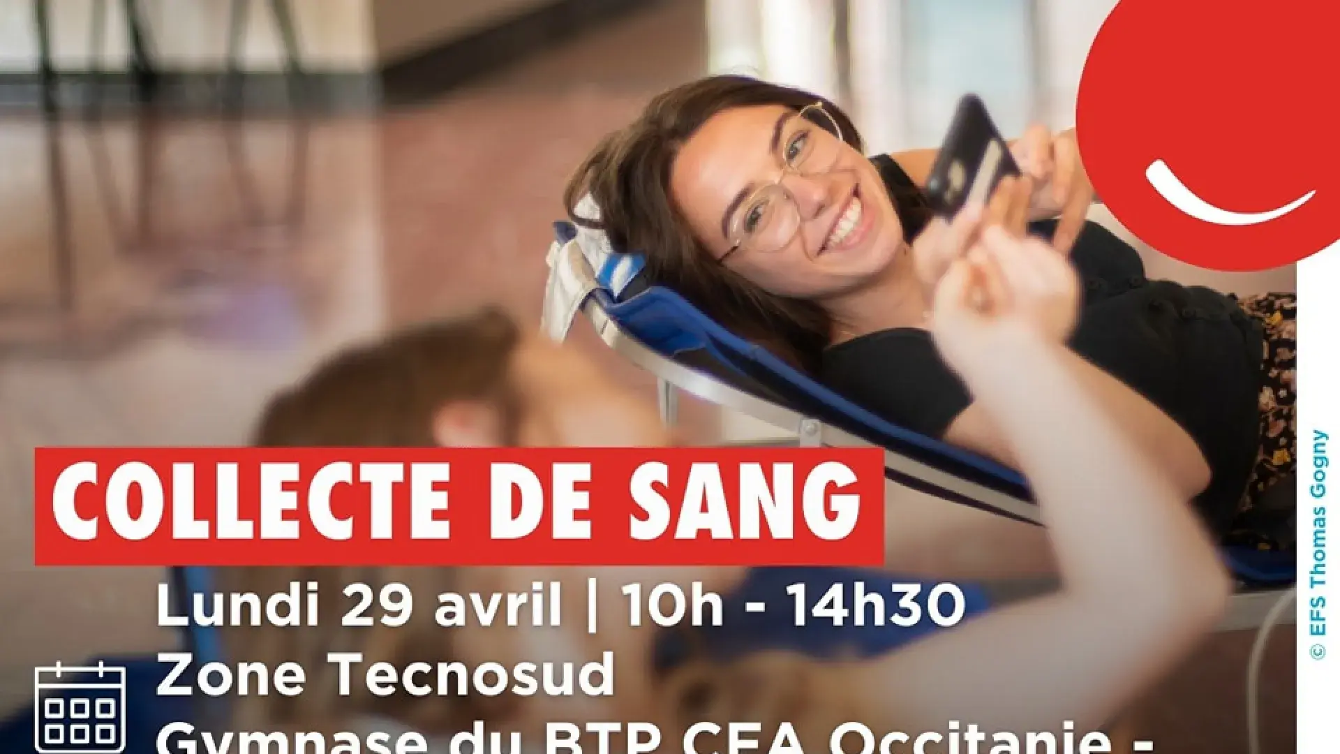 Collecte de sang - affiche