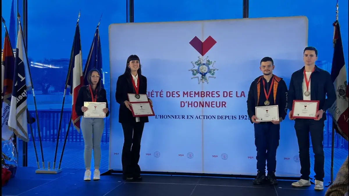 prix de légion d'honneur aux apprentis