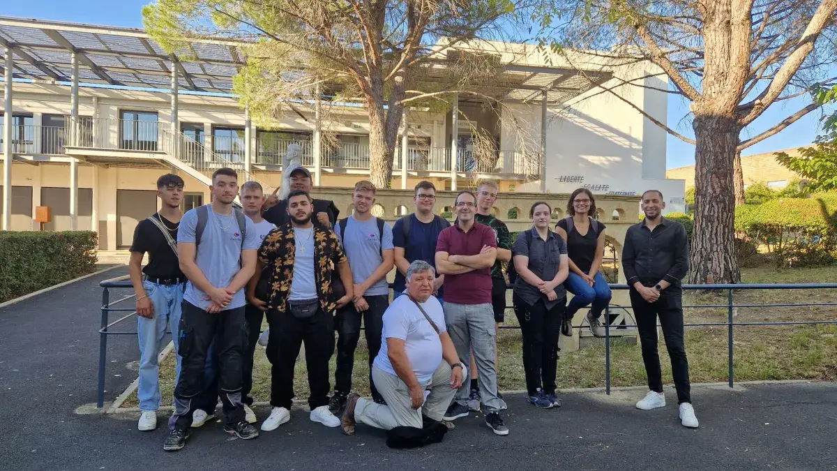 Visite des apprentis de Heidelberg