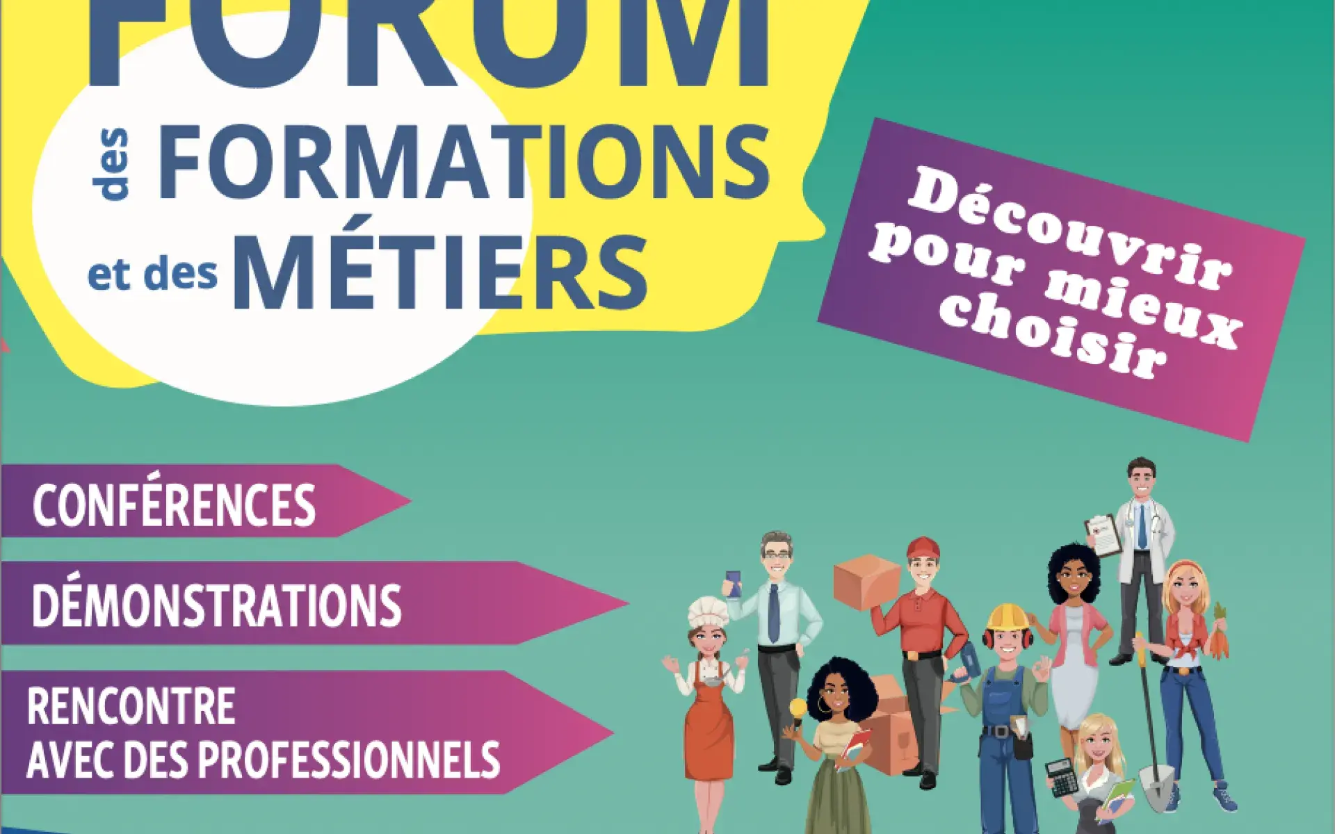 forum des formations et des métiers